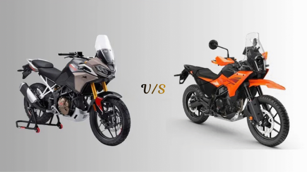 TVS Apache RTX 300 Vs KTM 250 Adventure