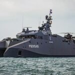 Iranian warship: Legal India Center